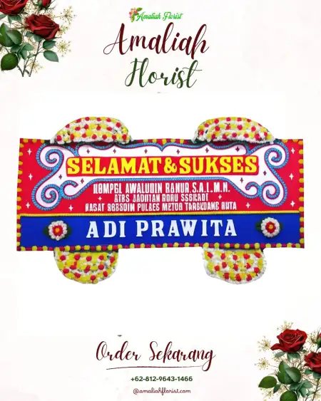 Papan Bunga Ucapan Selamat Lembah Seulawah